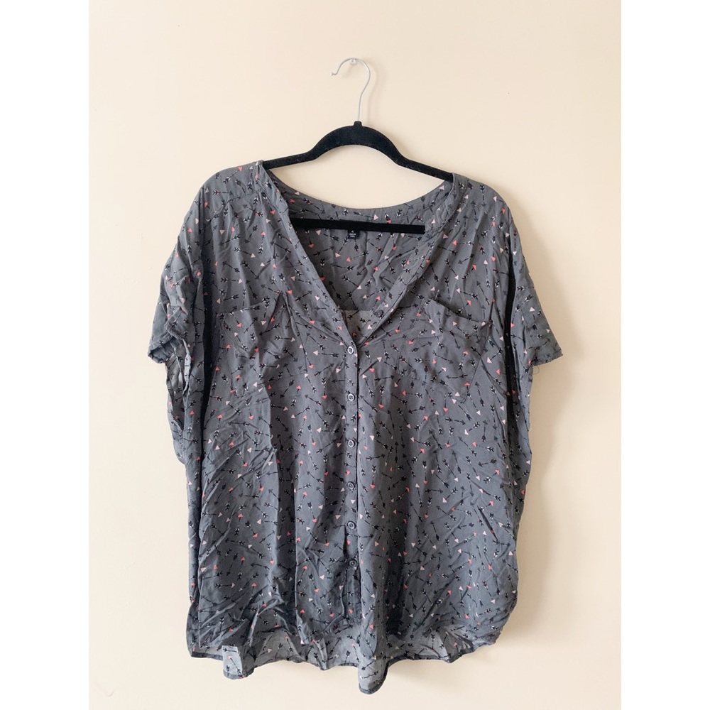 Torrid Printed Blouse